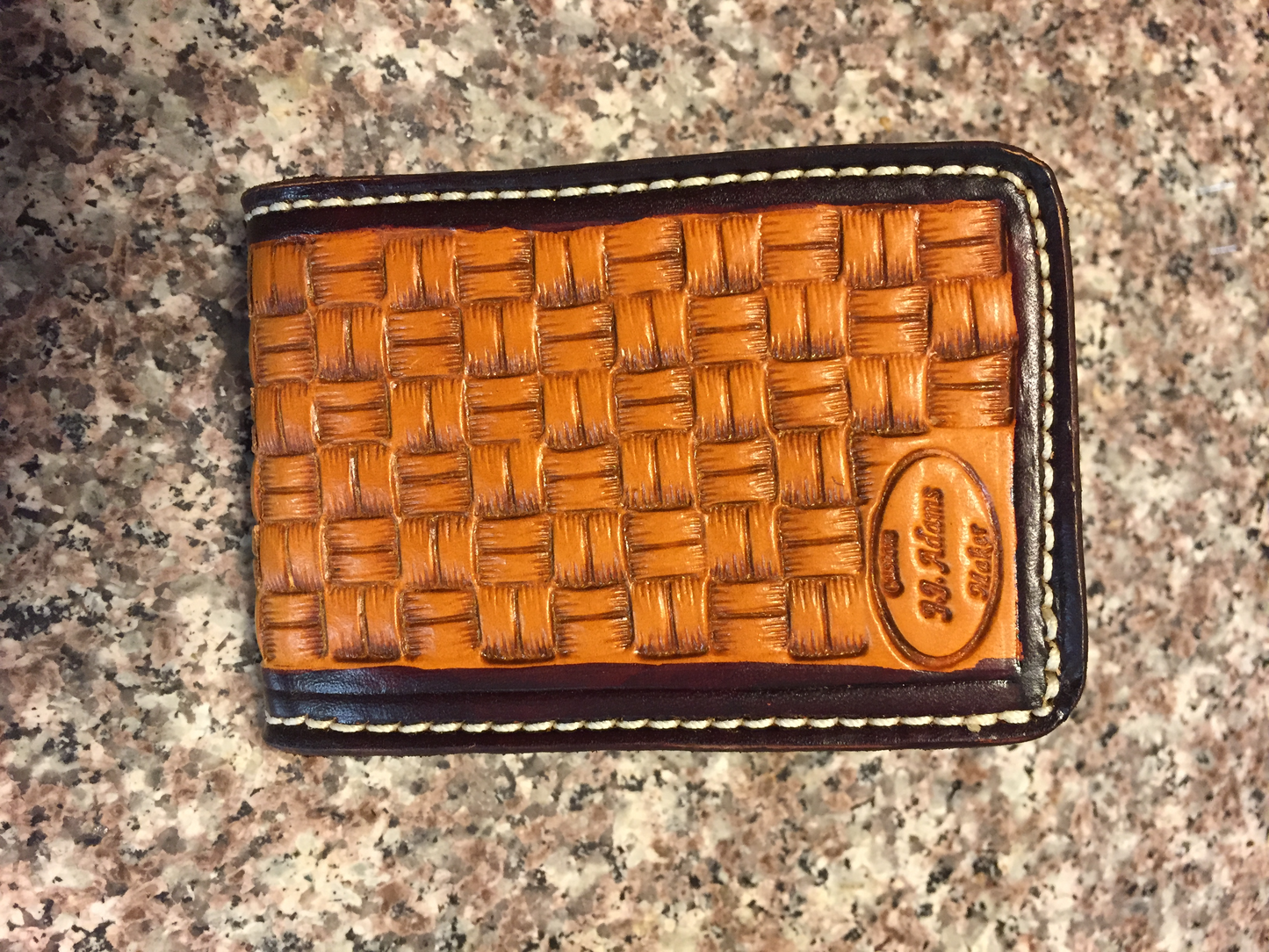 Box Weave Pattern Wallet