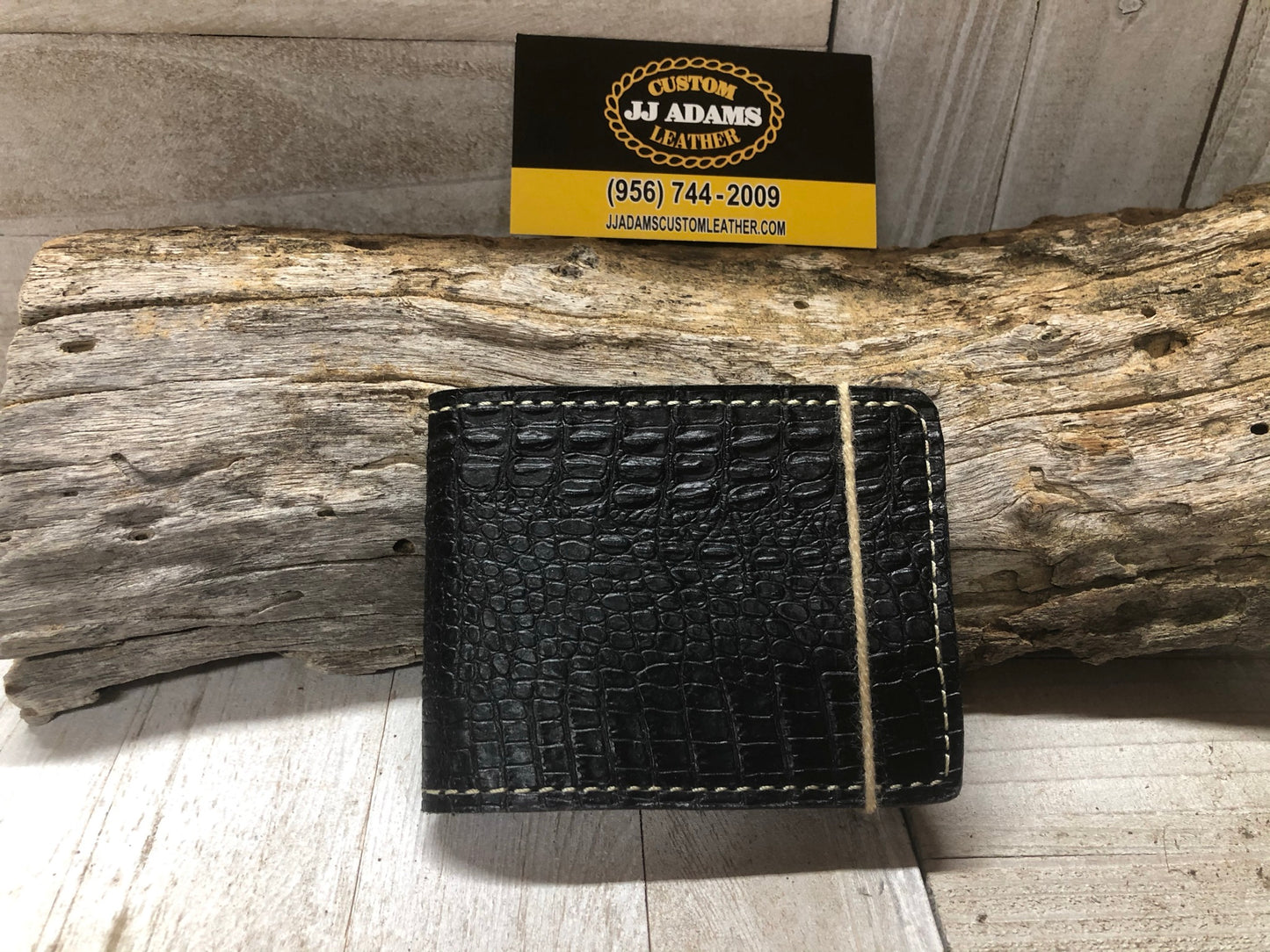 Embossed Gator Wallet