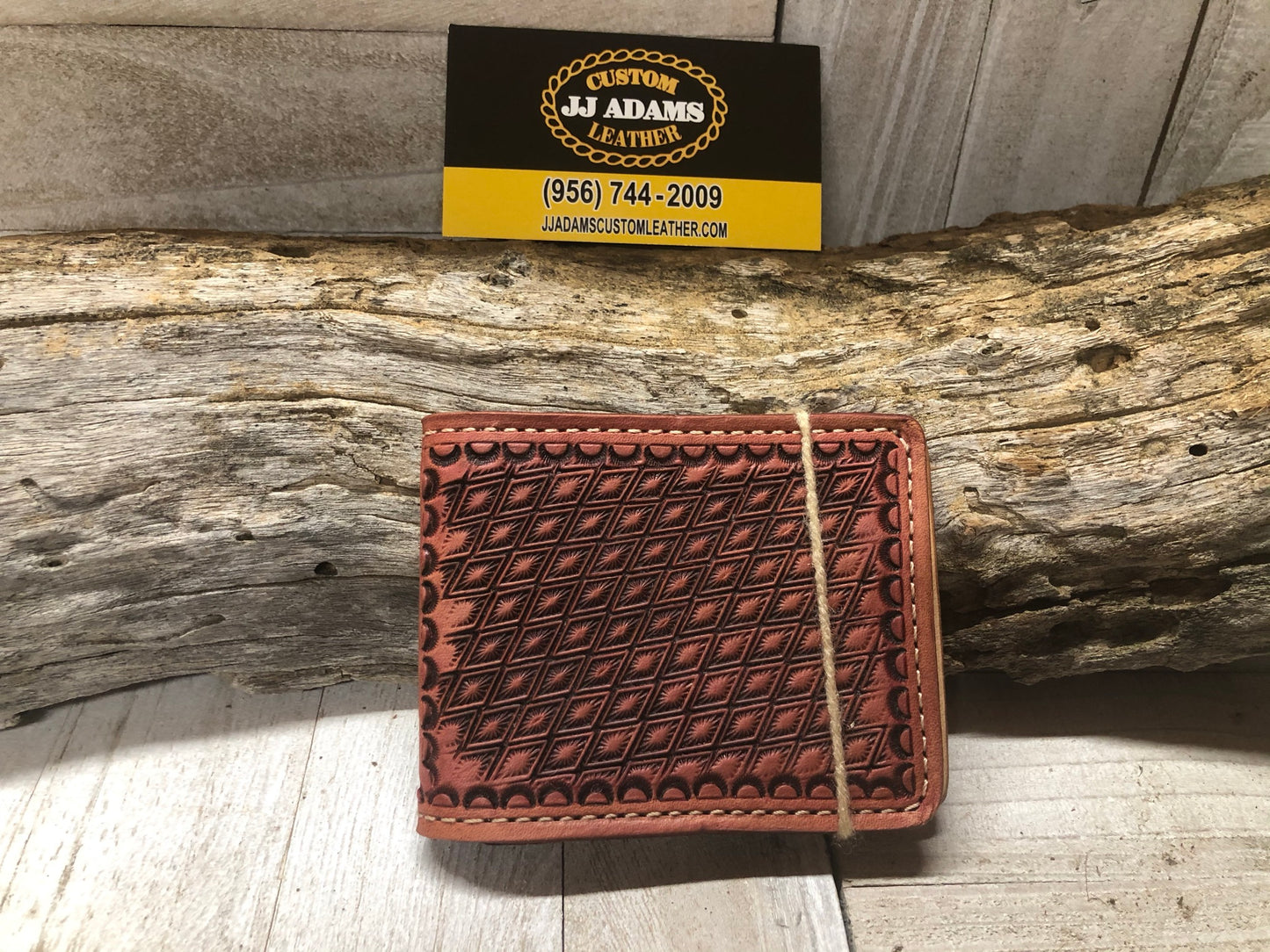 Geometric Diamond Lined Wallet